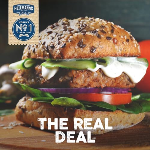 مايونيز مثالي للتغميس أو التتبيلة أو الدهن في عبوة بلاستيكية معاد تدويرها بنسبة 100% من هيلمانز، 915 جرام