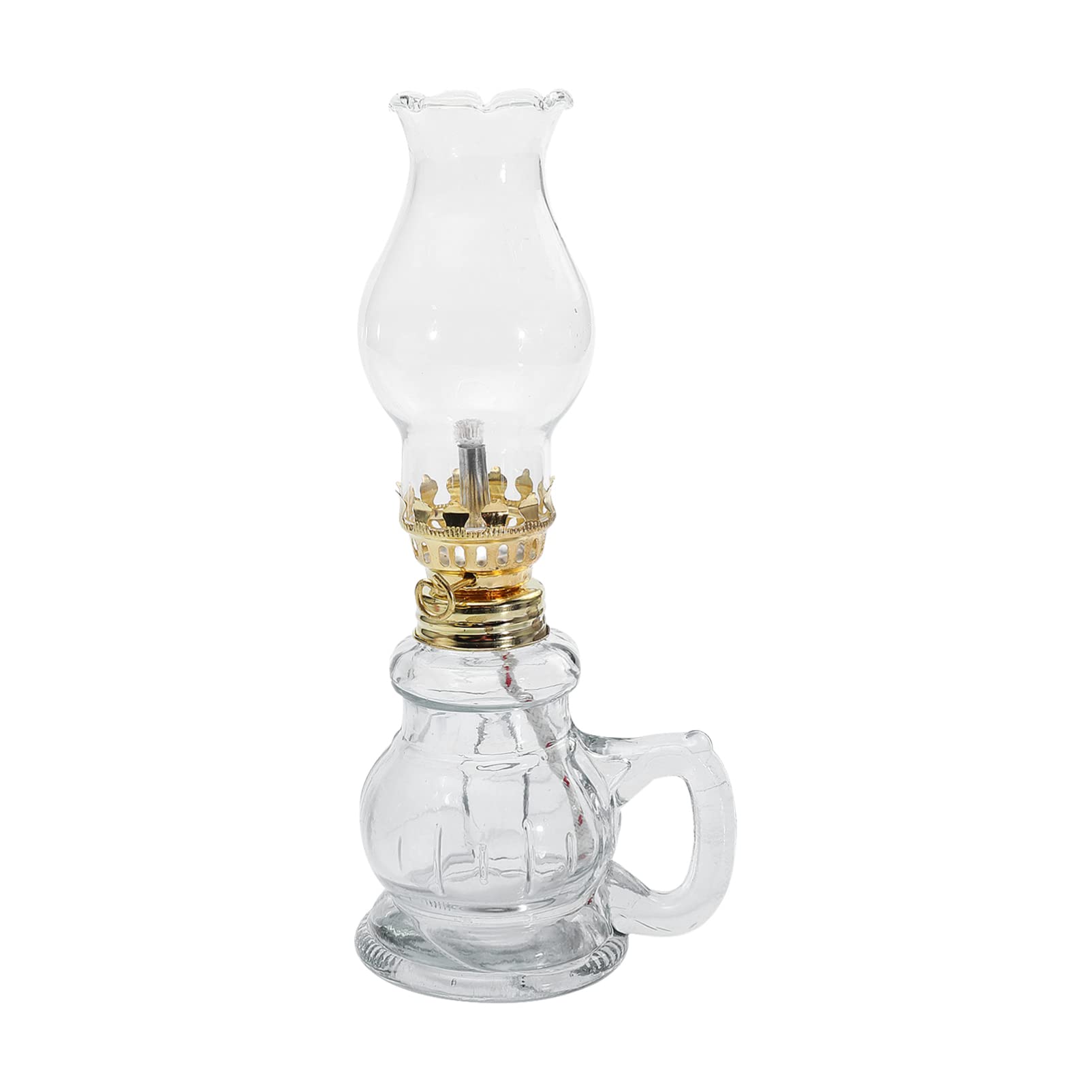 oiujhgCDS Hurricane lamps, Oil Lamps,Kerosene Lamp,5pc for Lighting Cover Burning Lampshade& Cotton Handheld Home