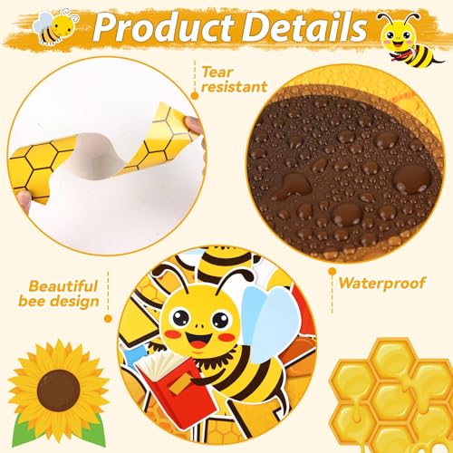 image for gisgfim Bee Bulletin Board Decorations Bee A Good Reader Cutouts Readi