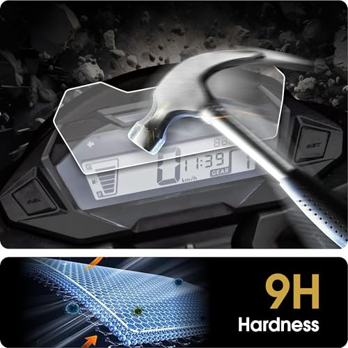 Image of Spartan Shield Digital Meter Screen Guard For HONDA SHINE 100 DX 2025 Facelift || Bike Speedometer Display Protector || Anti Scratch || Instrument Cluster Accessories 2026 [Not Tempered Glass]