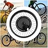 20 Inch Fat Tire Electric Bike Front Wheel Conversion Kit, 48V 1000W E-Bicycle Hub Motor Tool with PAS & LCD Display (20Inch Front Wheel) #2