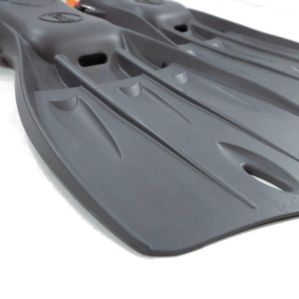 Fourth Element Tech Scuba Diving Fins, Grey, Large