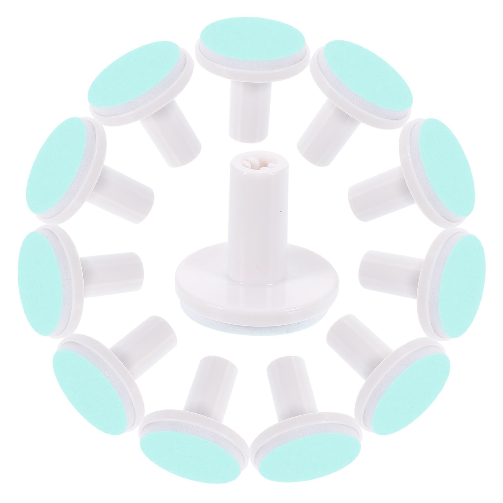 IWOWHERO 12pcs Baby Nail File Pads Easy Replacement for Baby Nail Trimmer Electric Nail Grinding Heads Safe for Newborns