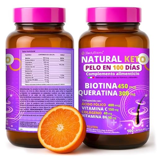 Biotina para el cabello NaturalKeto®| anticaida cabello mujer y hombre con 12 vitaminas para el cabello| caida del cabello mujer| biotina cabello piel y uñas |vitaminas para el pelo | anticaida pelo