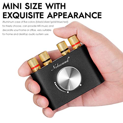 Nobsound Mini Bluetooth 5.0 Power Amplifier for Music Lovers