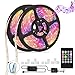 Produktbild AILGOE LED Strip 10M,RGB LED Streifen, Farbwechsel LED Lichterkette mit Steuerbar via App, Farben, Fernbedienung, Sync mit Musik, LED Band für Schlafzimmer TV/PC Zuhause Schrankdek