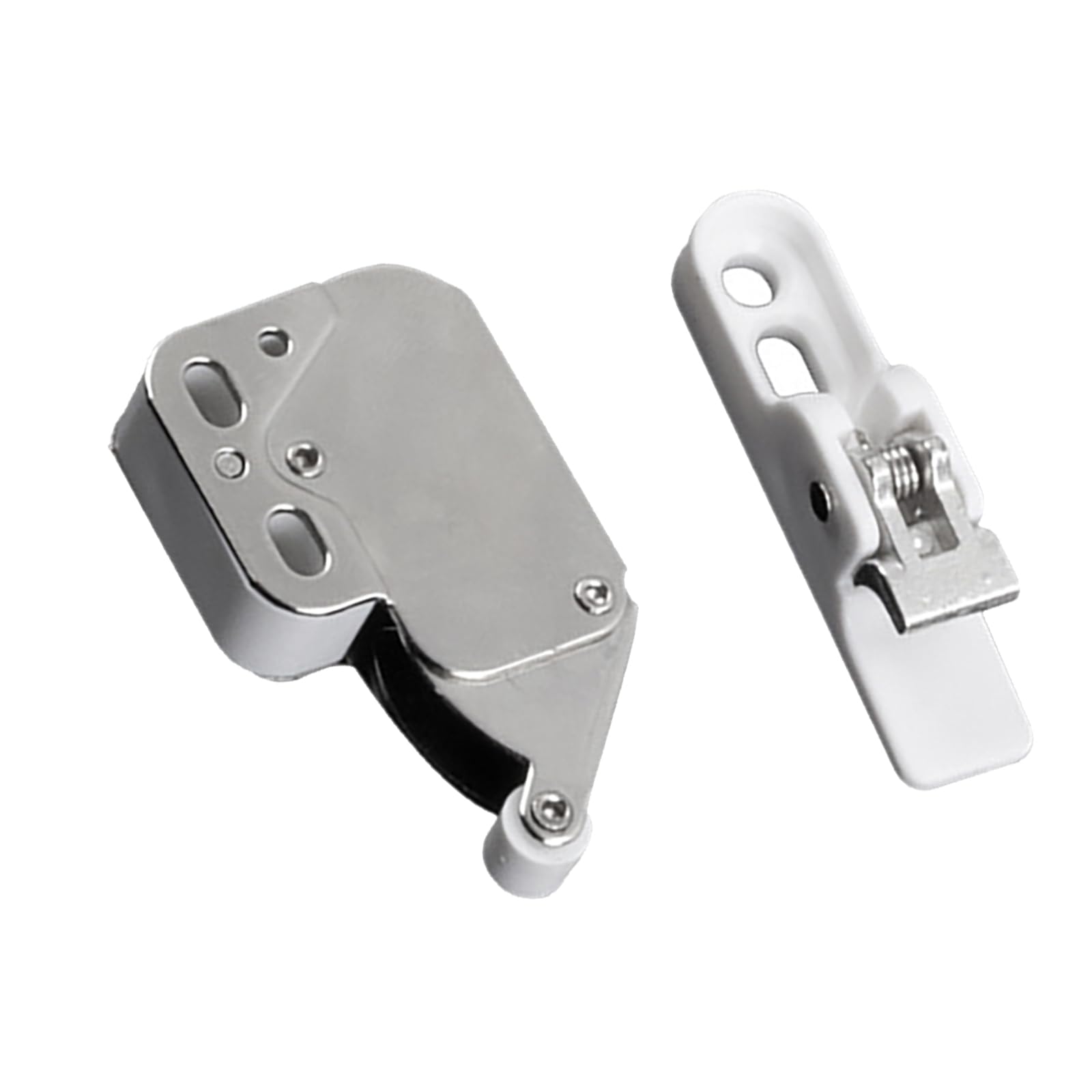Cabinet Push Open Latch Touch To Open Catch Cabinet Drawer Type Rebound Locking Device for Catches