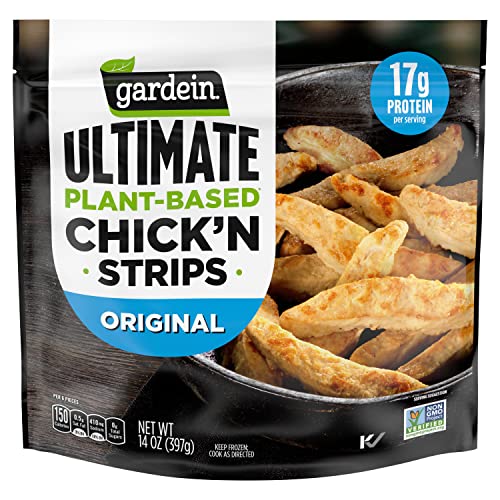 Gardein Ultimate Plant-Based Ste'k Tips, Frozen Meat Alternative, 15 oz.