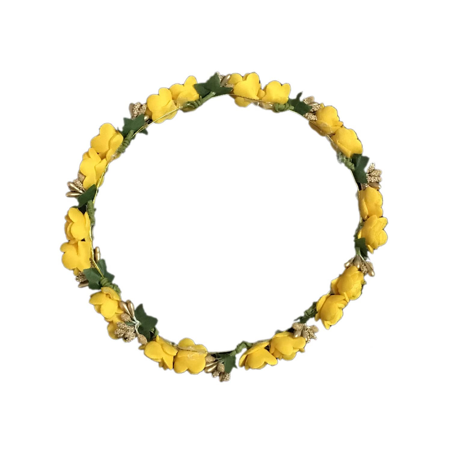 Arooman™ Bridal Fancy Hair Tiara Hair Crown Hair Accessories for Women & Girls, Yellow, Pack of 1 (B0BQYDVDN6) Amazon Price History, Amazon Price Tracker