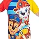 Paw Patrol Schwimmanzug Jungen | Rubble Marshall und Chase Badeanzug Jungen | Neoprenanzug Kinder | Blauw 116