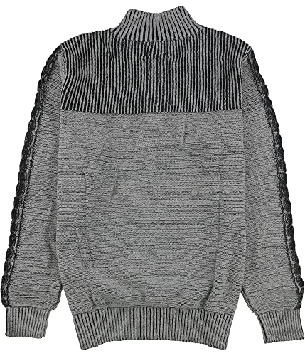 Rock & Republic Mens Marbled Mock-Neck Pullover Sweater2