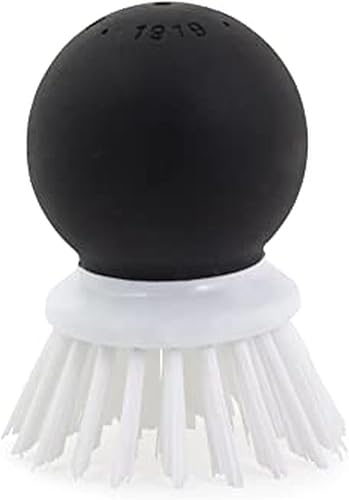 KitchenAid Cepillo de verduras de agarre suave para frutas y verduras de piel dura, cerdas resistentes para fregado duro, mango suave para un óptimo