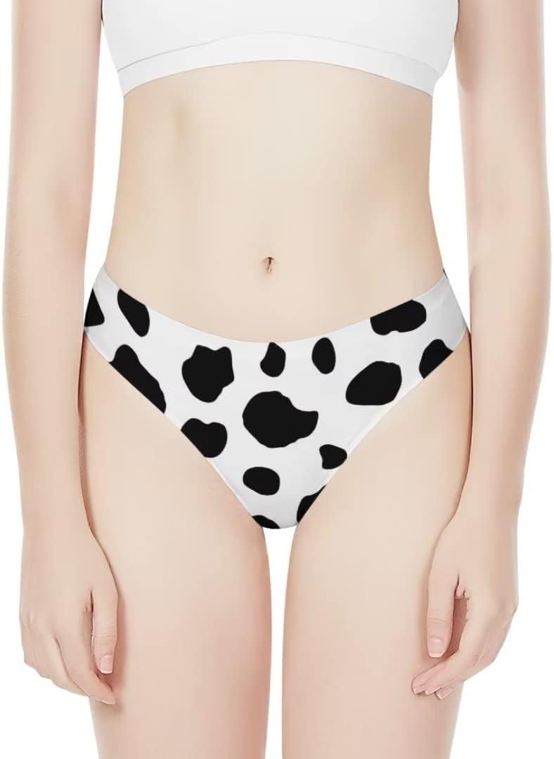 Pocket Pet Thong for Women Cute Cat Low Waist Underwear Panties 3D Print Cat Seamless Sexy T-Back Thong
