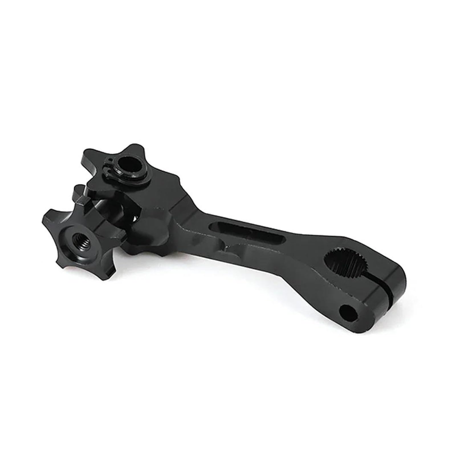 HONGSHIZI Handlebar Brake Clutch Lever Universal Motorcycle Rear Brake Rocker CNC Adjustable Tension Lever Motorbike Pit Dirt Bike Modification Part Brake Lever(3)