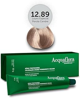 Acquaflora Coloração Permanente Vegana 60g - 12.89 Super Clareador Pérola