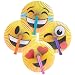 12 Emoji Style Foldable Paper Fans by Rhode Island Novelty!