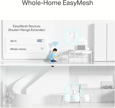 TP-Link Archer NX500 Router 5G Wi-Fi 6 AX3000Mbps Dual Band, Gigabit WAN/LAN Port + 2×Gigabit LAN Ports, Plug & Play, 1024-QAM, 8×5G/LTE, 3× WiFi Internal Antenna, EasyMesh, HomeShield
