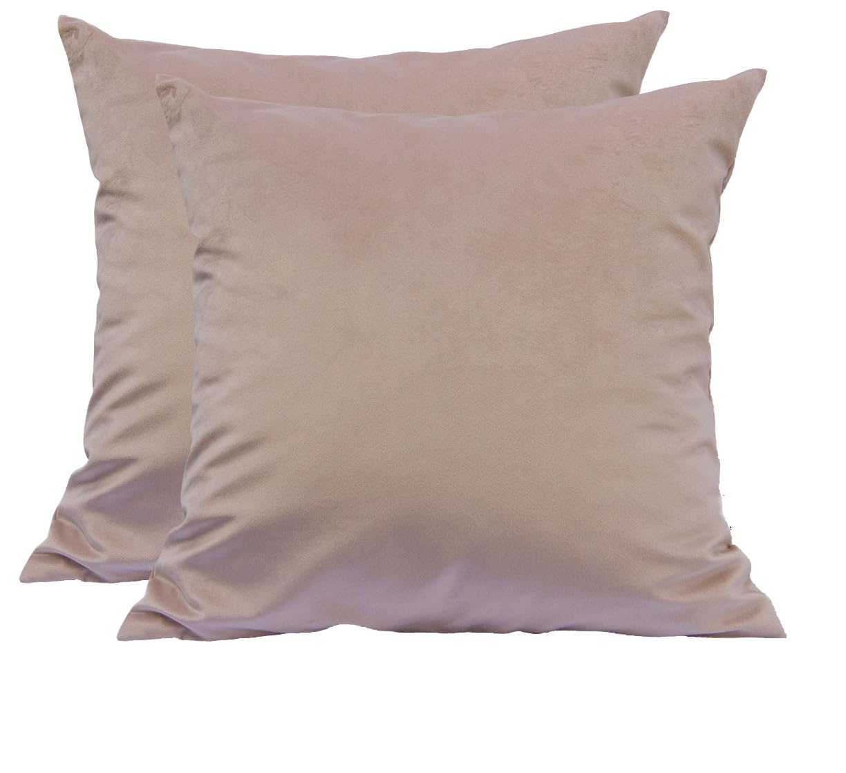 TangDepot 2-Pack Super Soft Velvet Pillow Covers, 20x20 Grass Green — view 42