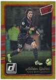 2016 Donruss Debuts Gold #222 Adrien Rabiot Paris Saint-Germain Soccer Card