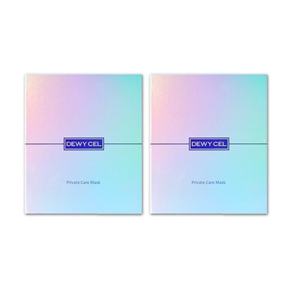 DEWYCEL Private Care Mask 1+1 (10EA) / premium facial mask / 3 step cell restoration mask