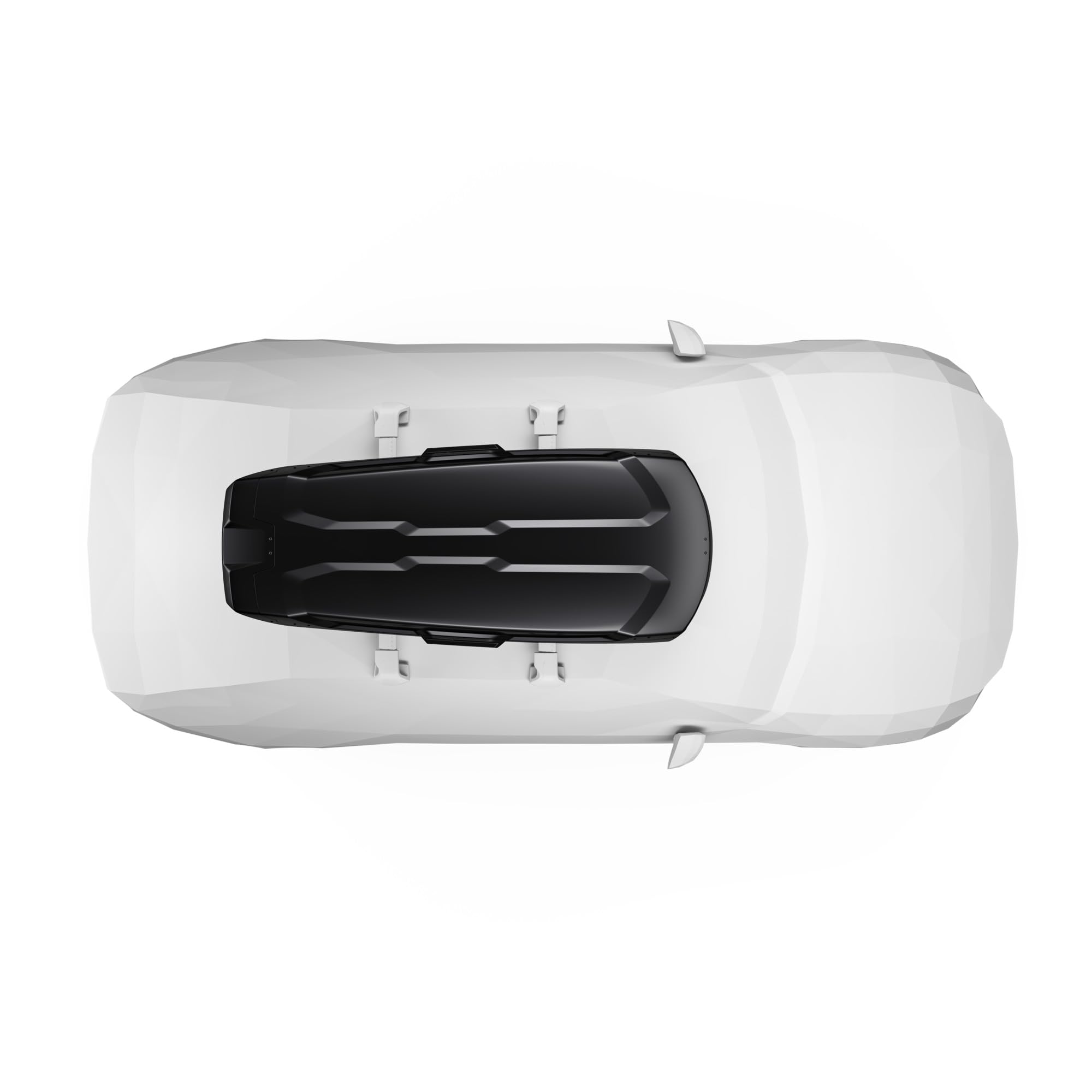 Thule Unisex Vector Box dachowy, czarny metaliczny, średni