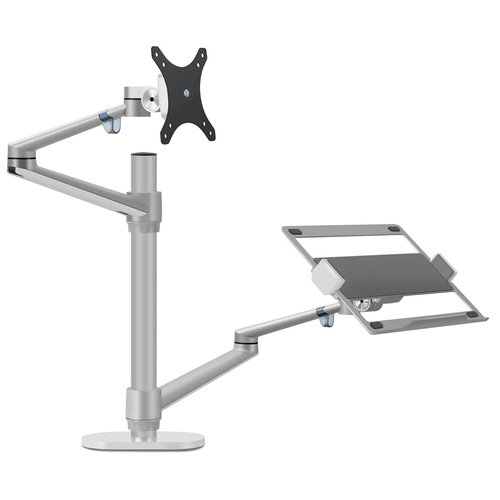 Support ordinateur portable 2 en 1 pour soulager les cervicales au bureau