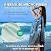 Umade Oversized Microfiber Beach Towel, L 73