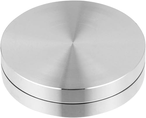 Plataforma giratoria de torta giratoria de aleación de aluminio Soporte giratorio para pastel magdalena pastelería suministros de decoración