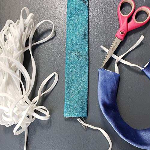 Expo International 1/4" Ultra Soft Knit Elastic Band-10 Yards | Pink Trim #TOP4