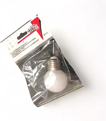 Single-Work LED Night Light, E27 Hear, 1 Watt, White Light [Energy Class A]