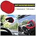 eFuncar Car Window Windshield Cleaner Wand, Auto Glass Cleaner Kit Interior Exterior with Extendable Handle, Car Inside Window Cleaning Tool, Microfiber/Coral Fleece/Chenille Bonnets/Spray Bottle