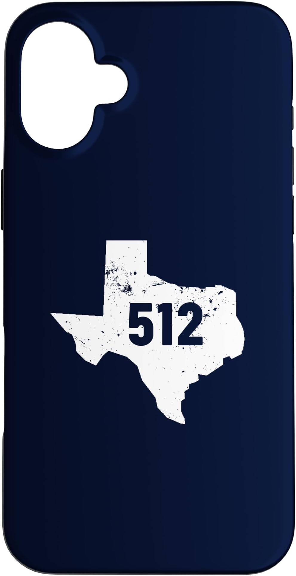 iPhone 16 Plus Texas 512 Area Code Smartphone Case