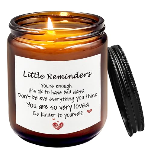 kdqua Inspirational Gifts Little Reminders Scented Candles, Menta...