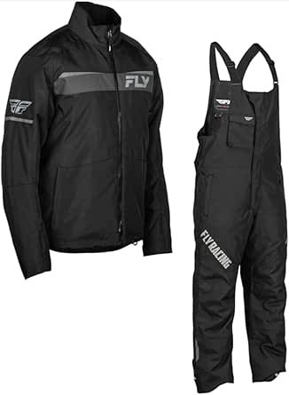 Fly Racing Aurora Men's Snow Jacket and Bib Set