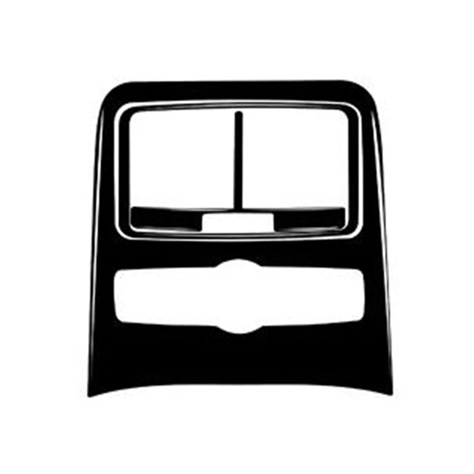 Nolongnrdx C For Audi A6 S6 6 2005-2011 Ar Rear Enter Air Outlet Panel Stickers Interior Accessories Ar Enter Onsole Decorative Panel