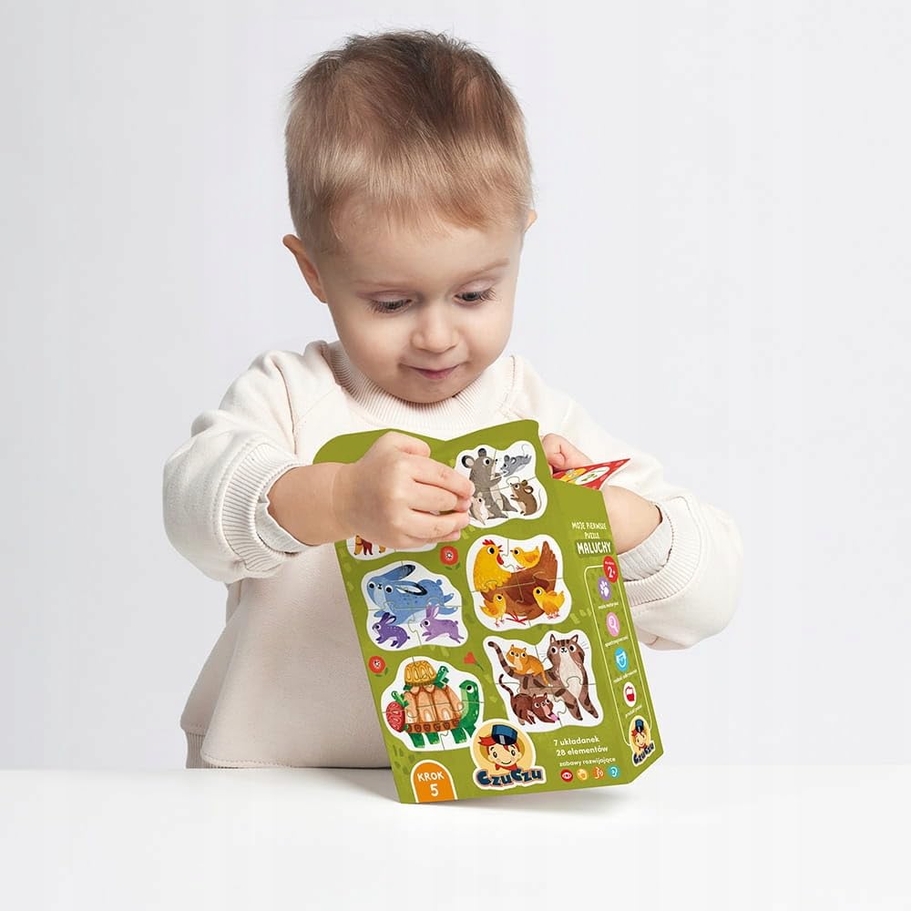 CzuCzu Moje pierwsze puzzle MALUCHY +2L