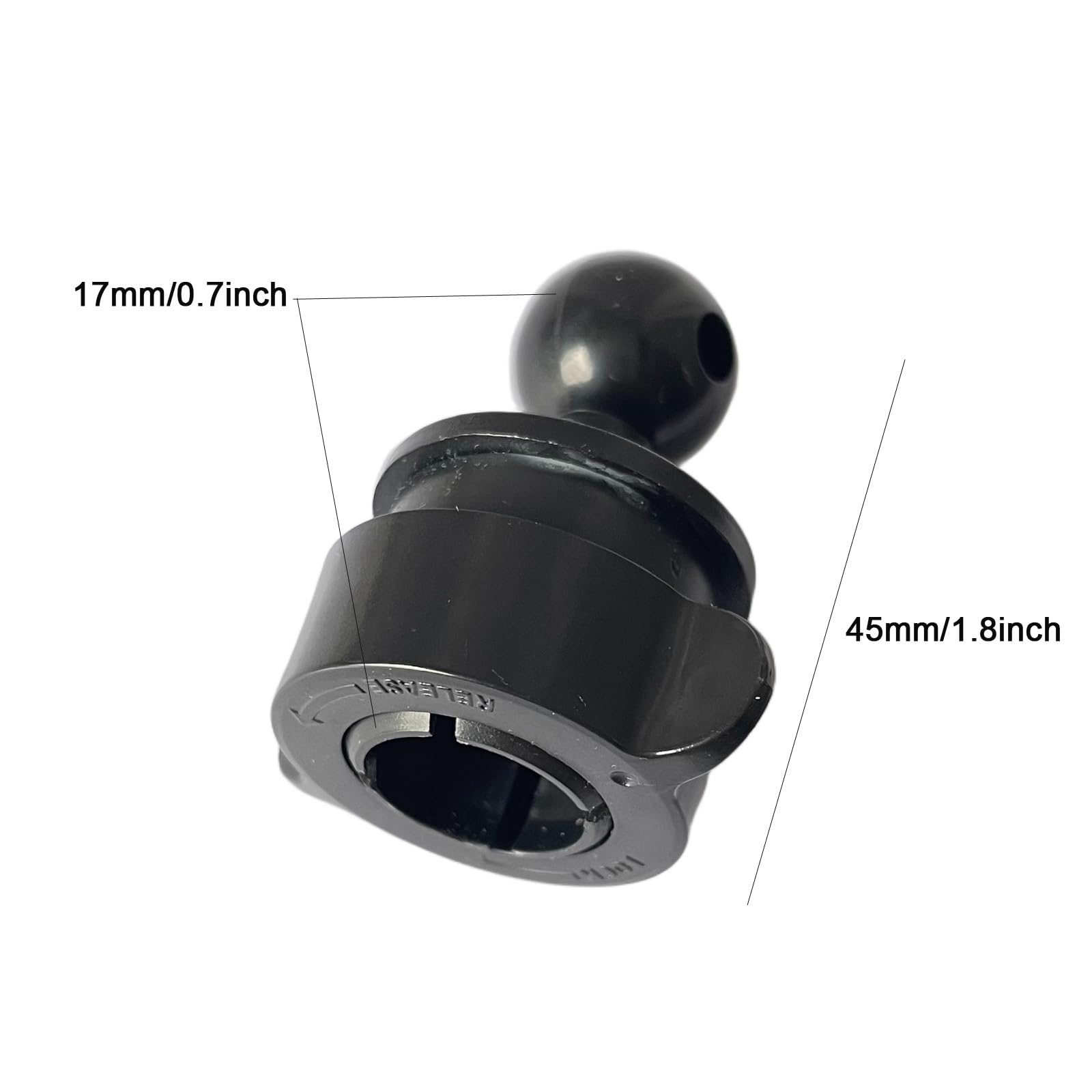 Lot De 2 Bras D'extension à Rotule Femelle Mâle - Angle Mort