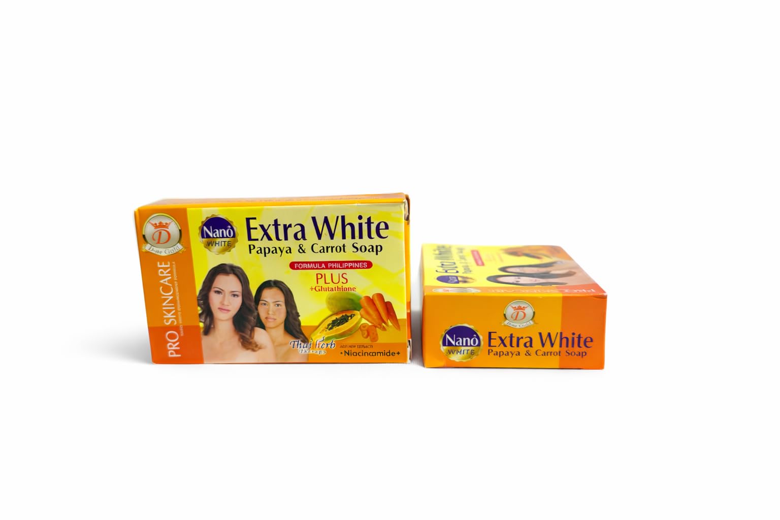 Nano extra white papaya & carrot soap : Amazon.co.uk: Beauty