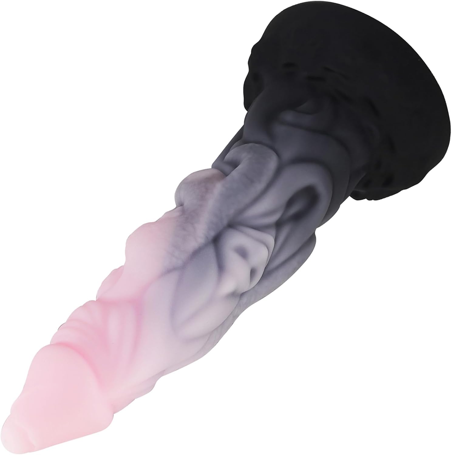 10.63" Unique Huge Dildo, Realistic Soft Silicone Dildos with Suction Cup Base, Fantasy Mixed Color Monster Penis Butt Plug Anal G Spot Sex Toy for Women Men Couple Play Game