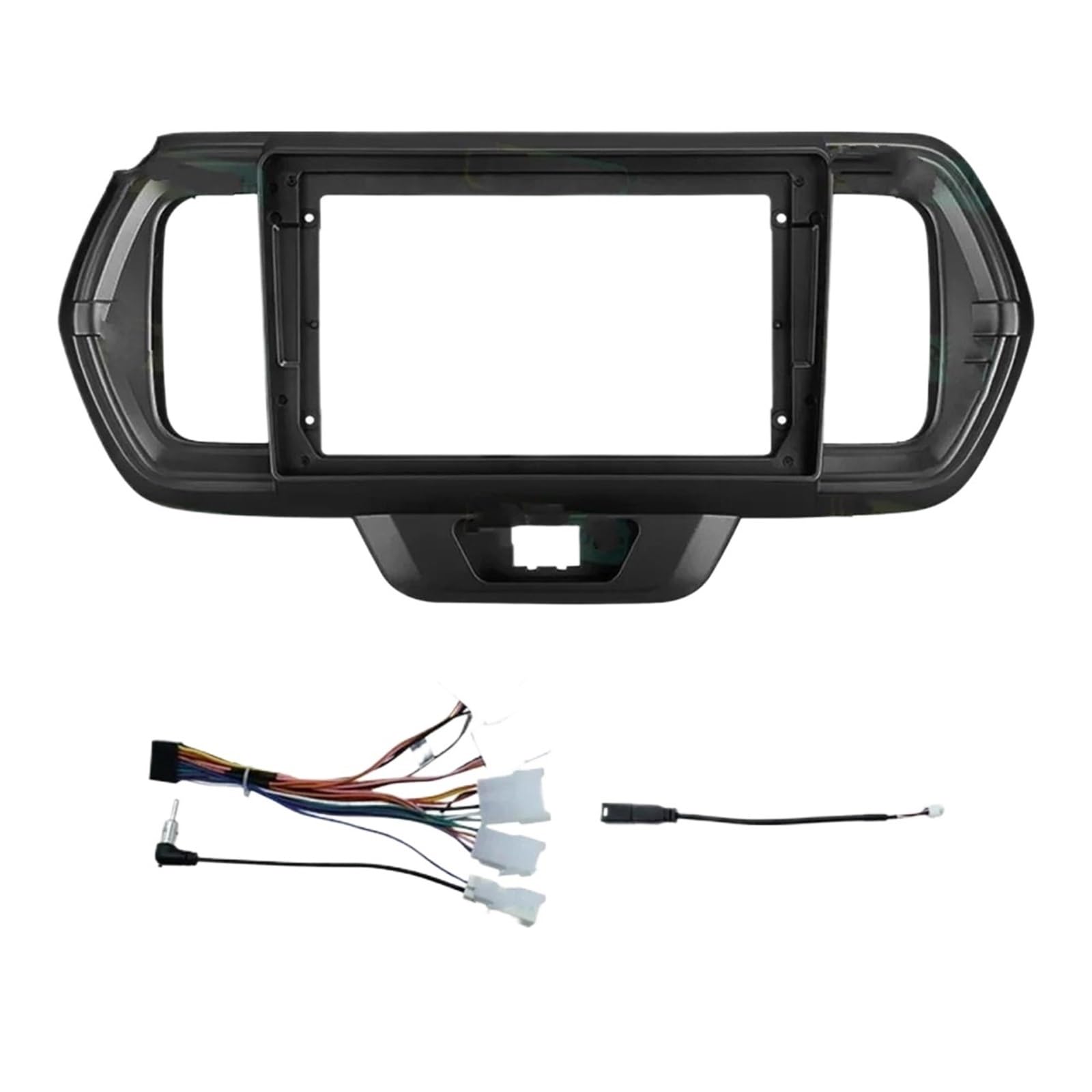 Auto Plancia Telaio Fascia for lettore stereo radio Android for auto Adatto per Toyota Passo Adatto per Daihatsu Boon M700 2016-2023(Frame Harness)