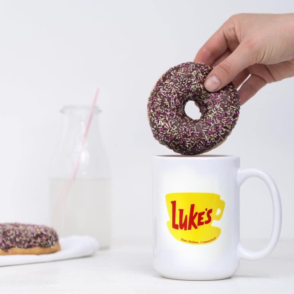 Luke's Diner 15oz Coffee Mug - Novelty Ceramic Cup, Fun Gift for Fans, Tea & Coffee Drinkers - Image 2