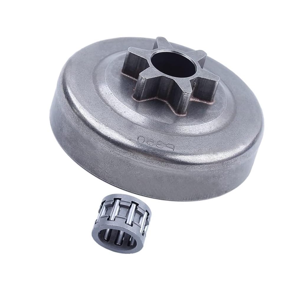 Oglozabp One Color 3/8-6T Drum Kit Clutch Sprocket Fit For Mac Cs340 Chainsaws 740 742