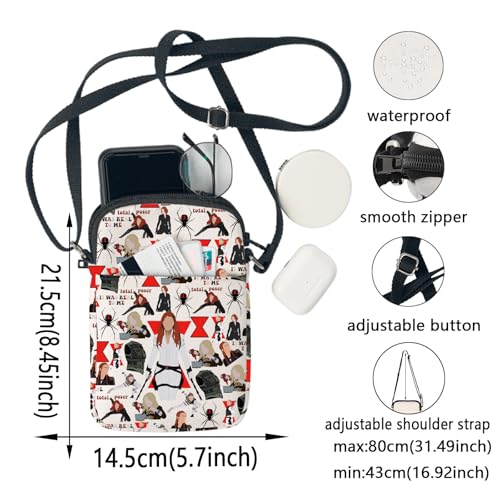 KEYCHIN Widow Movie Crossbody Bag Widow Movie Fans Gifts It Was Real To Me Shoulder Bag Heroine Widow Merch2