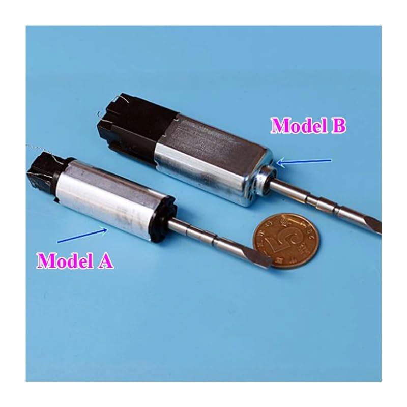 ROUPWKWO Vibration Electronic Starter Double Ball Bearing NdFeB High Frequency for Ultrasonic Toothbrush Motor(Grey)