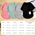 Winmany Pullover für kleine und mittelgroße Hunde und Katzen, Rollkragenkleidung, Chihuahua, Yorkie, Welpen, einfarbig, Grau, Größe M