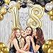 40 Inch Light Gold 52 25 Balloon Numbers, Foil Mylar Helium Large 25 Number Balloons, Champagne Gold 52th 25th Birthday Balloons, Anniversary, Birthday Party Decorations Supplies for Men Women