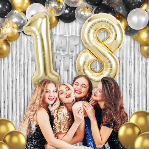Image of 50 Balloon Number, 40 Inch Light Gold 50 Balloon Numbers, 50th Birthday Balloons, Large Helium Mylar Foil Number 50 Balloons, Champagne Gold Birthday Party Decorations Supplies for Men Women