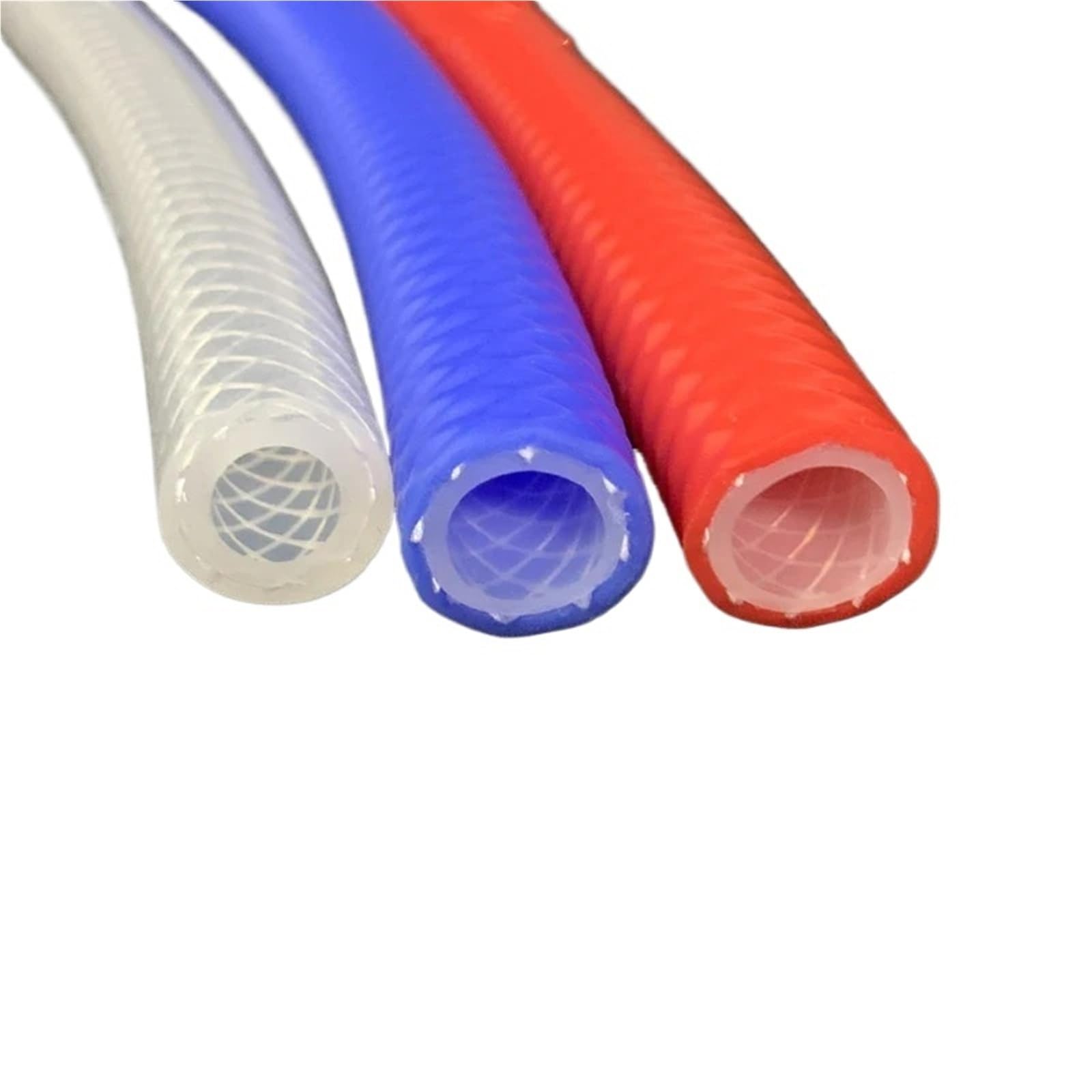 Silicone Tubing Hoses, Food Grade Silicone Tube Multicolor 1M Multiple Sizes(Blue,1M-ID 19XOD 27MM)