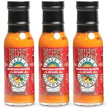 Daves Gourmet Creamy Garlic Red Pepper Hot Sauce - Medium Heat - Perfect for Salads, Dipping, Tacos, Sandwiches & More - Vegan Sauce, Gluten-Free, No Preservatives - 8oz Bottles Pack of 3