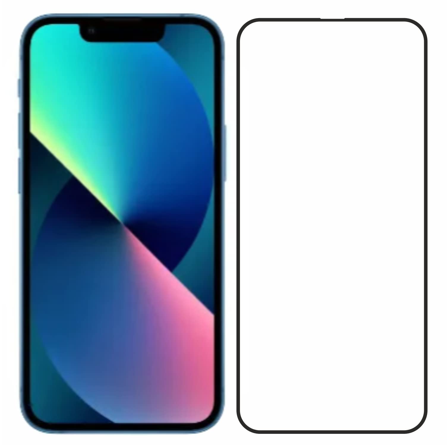 YOUTH MOBI Tempered Glass Screen Guard Protector for iPhone 13 Mini (Black) Edge to Edge Full Screen Coverage with Easy Installation Kit [Pack of 1] (B0B3RX2DTG) Amazon Price History, Amazon Price Tracker